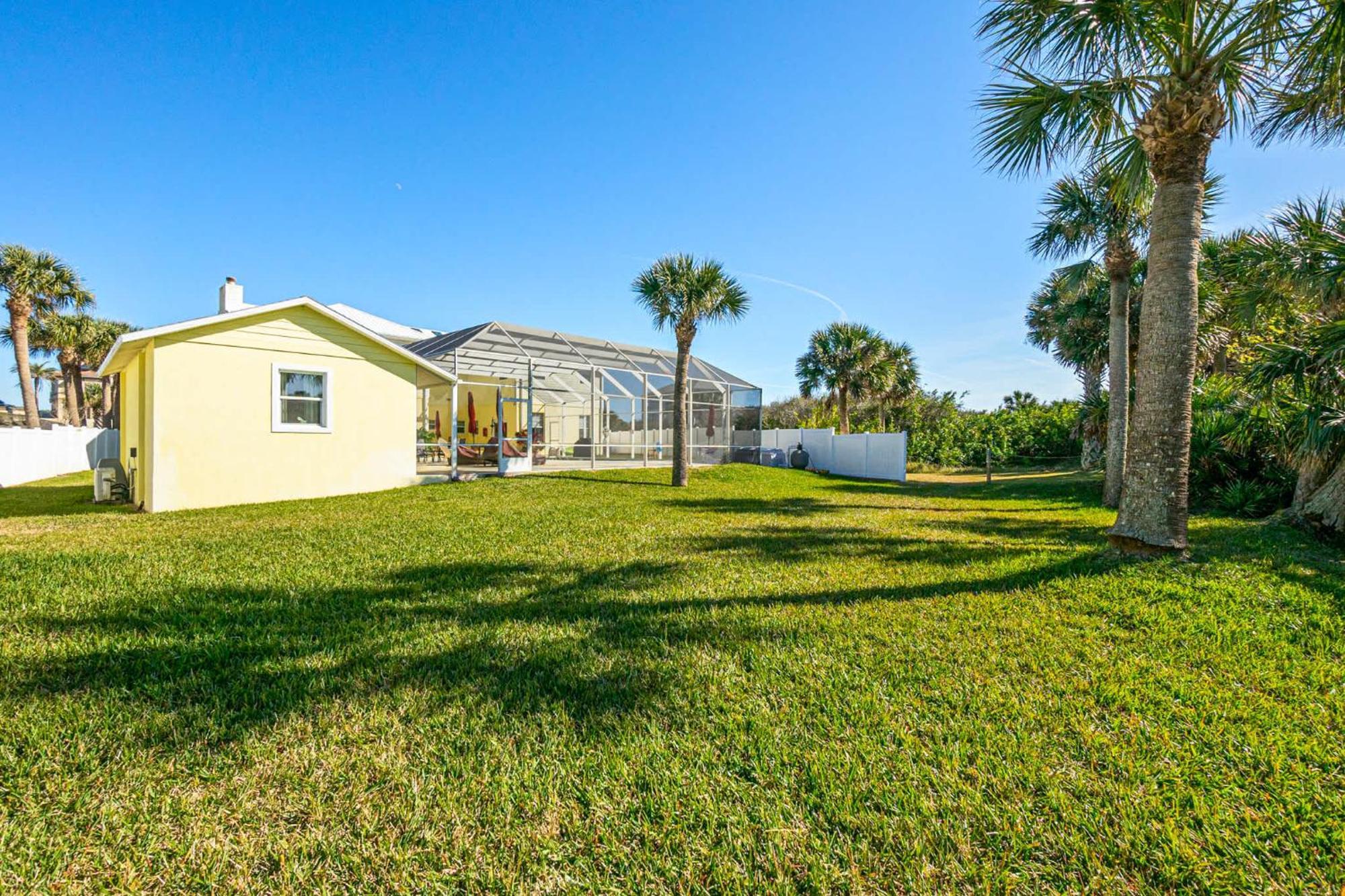 Flagler Beach Bed And Breakfast Pool Bbq Suite Exterior photo