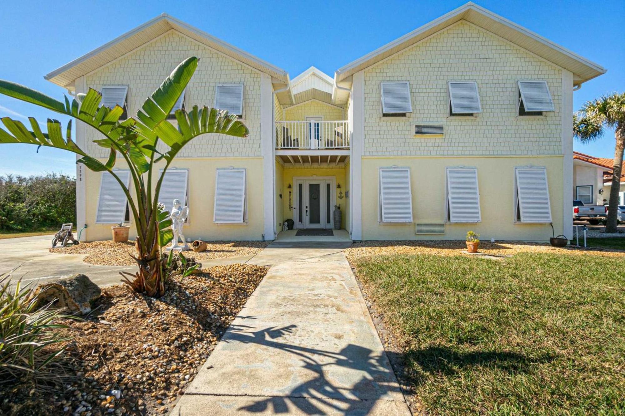 Flagler Beach Bed And Breakfast Pool Bbq Suite Exterior photo
